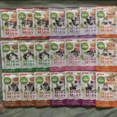 76~79. アイシア MiawMiawジューシー パウチ 60g 24袋 - メルカリ