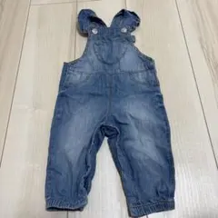 H&M デニムオーバーオール 68cm