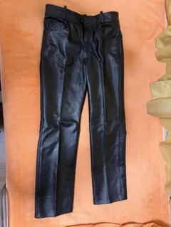 ハーレーダビッドソン ブラックレザーパンツ 34