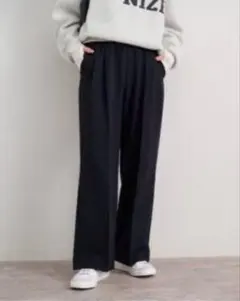 ジャーナルスタンダードレニューム　ウールライク タックギャザーパンツブ38サイズ