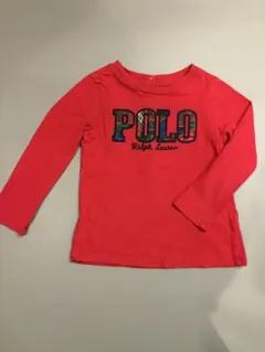 【美品】ポロラルフローレン　長袖Tシャツ　ロゴＴ