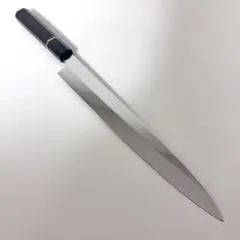 240mm 牛刀包丁 鏡面仕上げ 全鋼 ステンレス 両刃 黒檀八角柄 - メルカリ
