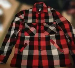 90'sアメリカ製 Johnson Woolen Mills 厚手 ネルシャツ