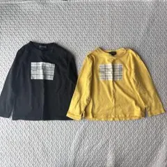 BURBERRY LONDON 長袖Tシャツ 2枚セット 100A 双子のサムネイル