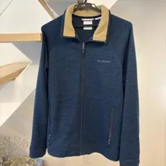 Columbia ネイビー フリースジャケット