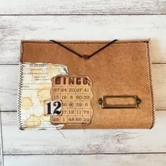 ハンドメイド♡蛇腹ファイル 大きめサイズ