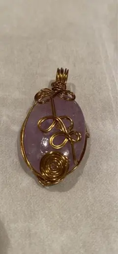 新品　天然石　ペンダントトップ　オリジナル