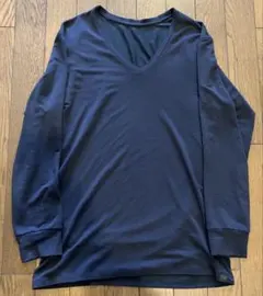 uniqlo ユニクロ 極暖 ヒートテック コットン vネック t シャツ s