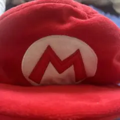 マリオ 任天堂　USJ ユニバ　コスプレ　コスチューム　フリース　帽子 赤