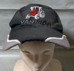 レア YANMAR トラクター刺繍 キャップ ヴィンテージのサムネイル