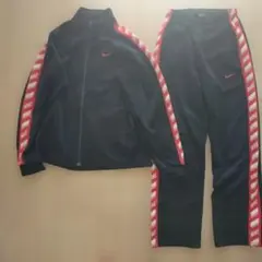 140〜150サイズ NIKE ナイキ ジャージセット 黒 トラックジャケット