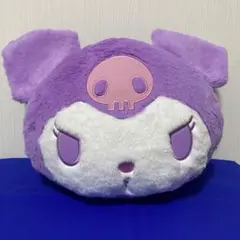 クロミ サンリオキャラクターズ 顔デカ クッション ぬいぐるみ