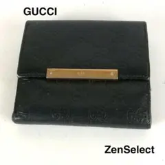 GUCCI グッチ グッチシマ 財布 ブラック レディース ブランド