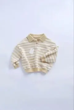 ZARABABY スウェットストライプシャツ　92cm