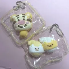 キャラクターミニスクイーズ　セット　プーさん ティガー　kikisquishy