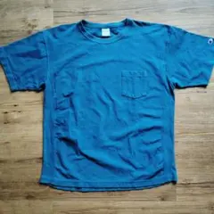 【Champion／トリコタグ】リバースウィーブ 無地 XL ヘビーウェイト 青