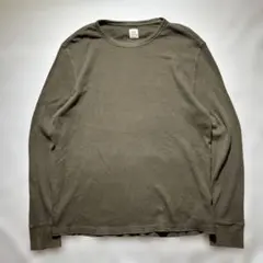 Y2K archive 00s GAP ギャップ サーマル　ワッフル　ロンT