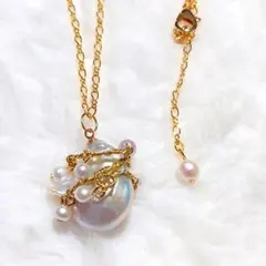 淡水パールペンダント