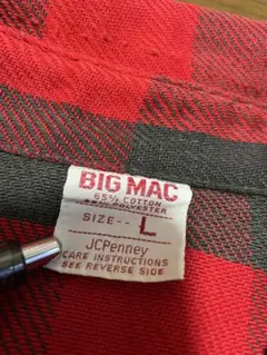 希少サイズ70's BIG MAC ネルシャツ