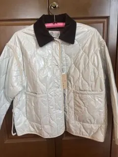 niko and... キルティングジャケット M ホワイト