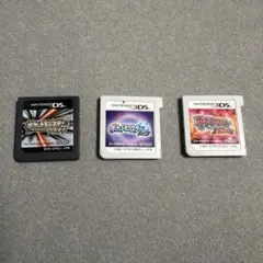 ポケットモンスター 3本セット ニンテンドーDS/3DS ソフト