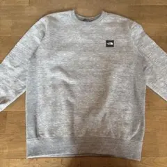 THE NORTH FACE グレー クルーネックスウェット