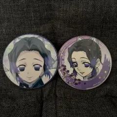 鬼滅の刃　胡蝶しのぶ　缶バッジ2個セット