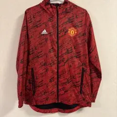 adidas Manchester United ウィンドブレーカー XO - メルカリ