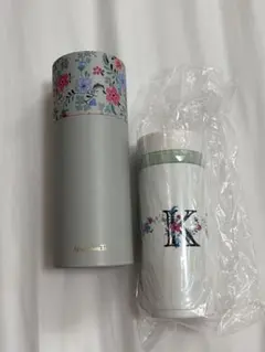 【新品未使用】AfternoonTea　ステンレスボトル　イニシャル　Kのサムネイル