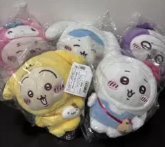 ちいかわ サンリオ　コラボ　ぬいぐるみ　コンプセット