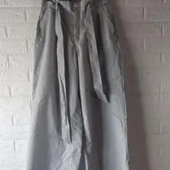 クロッシー　プレミアム　ワイドパンツストライプ　M
