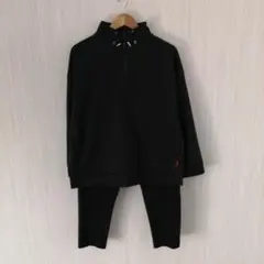 しまむら　HK WORKS ATHLE　ジャージ　セットアップ　ハーフジップのサムネイル