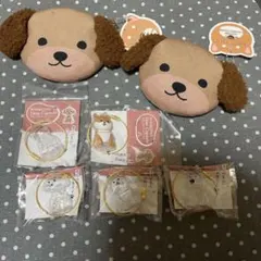 わんこのタイムカプセル　コンプリート　全5種　ドッグフェイスポーチ2個付き