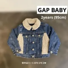 GAP ボア デニムジャケット (2歳)