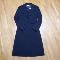 [セオリア]ブラックフォーマル　喪服　9号 ワンピースジャケットセット