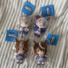 ウマ娘 シンデレラグレイ Chibiぬいおすわりマスコット 4種セット