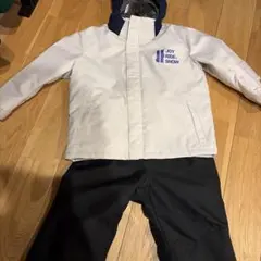 子ども用スキーウェア ホワイト