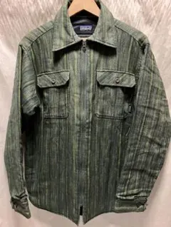 極美品 patagonia インサレーテッドフランネルシャツ S ルーマニア製