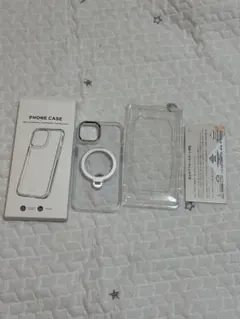 KMAMBNG iPhone 13/14 ケース クリア