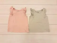 next フリル付きTシャツ ノースリーブ　90cm 100cm