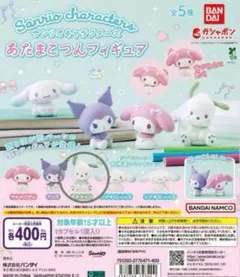 ポチャッコ2個セット サンリオキャラクターズ あたまこつんフィギュア