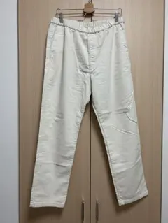 【新品】無印良品　コーデュロイ　イージーパンツ　アイボリー 大きいサイズXXL