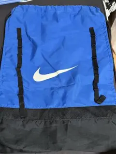 Nike ドローストリングバッグ 青/黒
