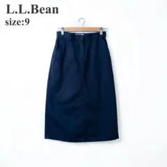 【美品】L.L.Bean◆チノスカート アウトドアのサムネイル
