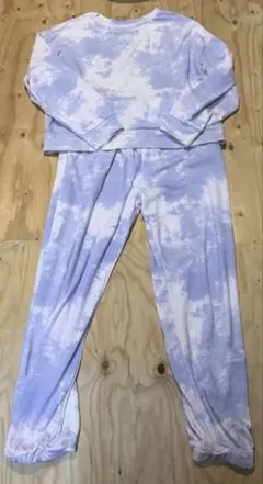 GU パンツセットアップ XL パープル系