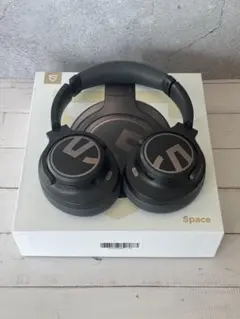 美品！SOUNDPEATS Space ワイヤレスヘッドホン 折りたたみ式のサムネイル