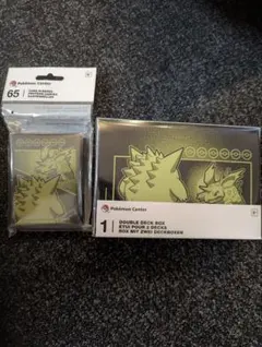 海外ポケモンセンター ダブルデッキボックス、スリーブセット