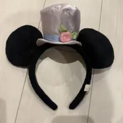 ミッキーマウス耳付きカチューシャ
