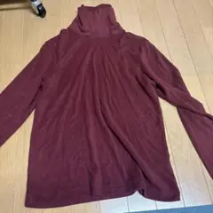 ユニクロ　ヒートテックフリースタートルネック