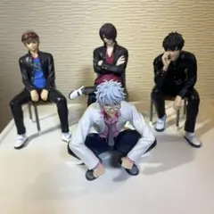 銀八先生　フィギュア　4点セット 坂田銀八　土方十四郎　高杉晋助　沖田総悟